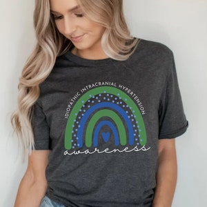 IIH Awareness Shirt: Idiopathic Intracranial Hypertension Warrior