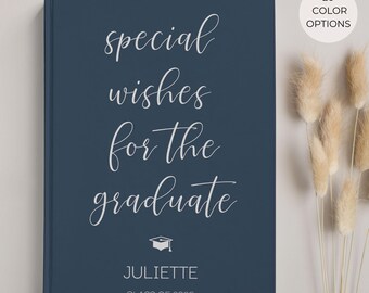 2025 Graduation Guest Book: Hardcover Memory Album