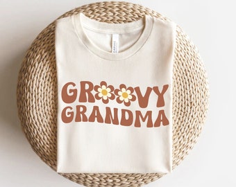 Groovy Grandma Shirt: Hippie Flower Power Granny Tee