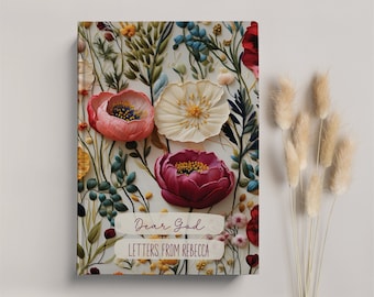 Floral Prayer Journal: Christian Women's Gift, Personalized Notebook