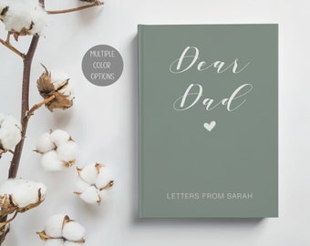 Personalized 'Dear Dad' Journal: Father's Day Keepsake Notebook