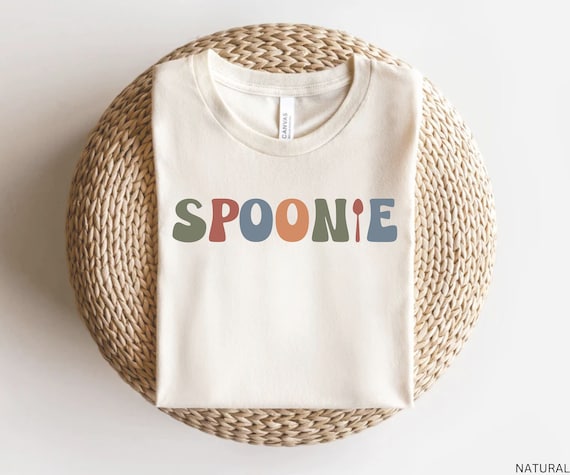 Retro Spoonie Shirt: Chronic Illness Gift