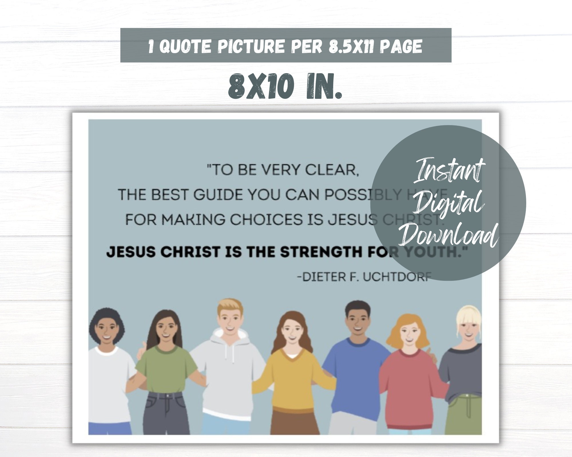 Dieter F. Uchtdorf October 2022 General Conference Youth PDF Quote