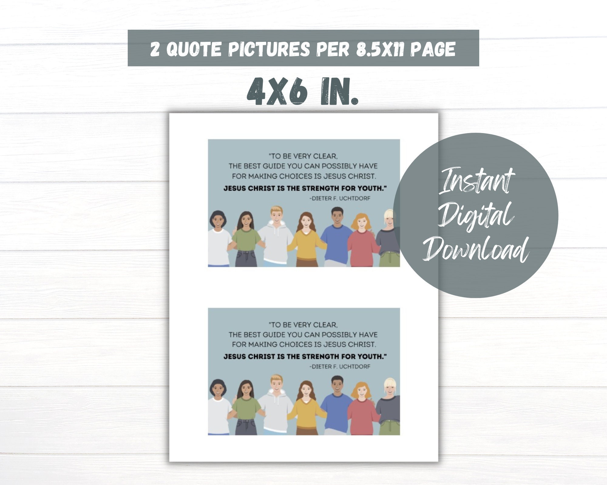 Dieter F. Uchtdorf October 2022 General Conference Youth PDF Quote