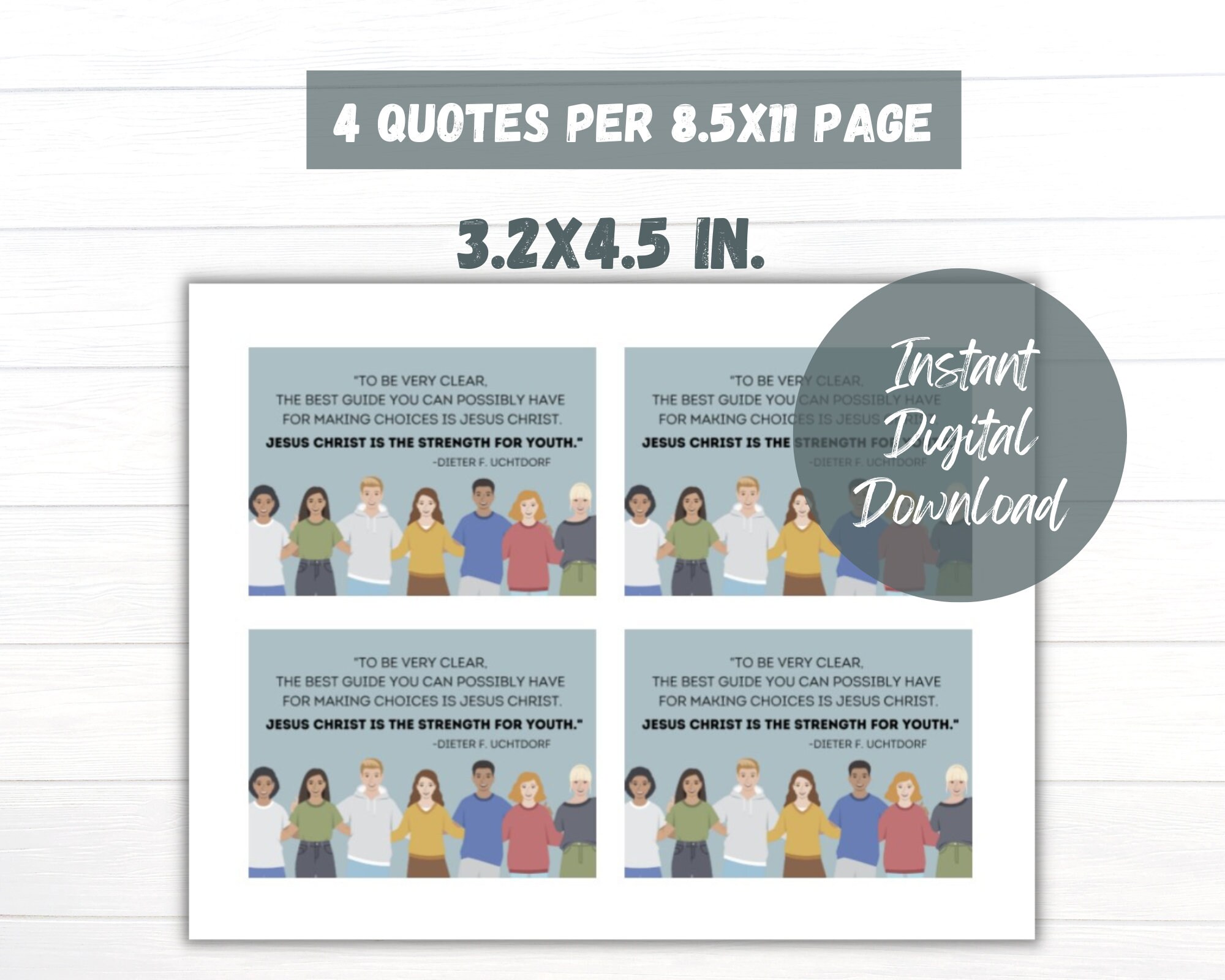 Dieter F. Uchtdorf October 2022 General Conference Youth PDF Quote