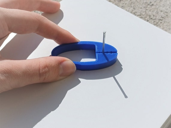 String Art Nail Holder-safety Nailer Tool on Magnet for Hammering-string  Art Diy/craft Supplies-finger Protector Nail Tool.adult Craft Kit - Etsy