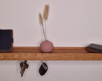 Key Rack 50 cm for Keys, Magnetic Key Holders, Key Racks For Wall, Wooden Key Rack, Key Rack With Shelf, Key Rack Organizer