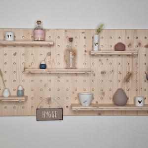100 x 50 cm Pegboard | Pegboard | Wooden Peg Board | Wall Organizer | Pegboard Wood | Wall Perforated Board | Perforated Plate | Pegboard