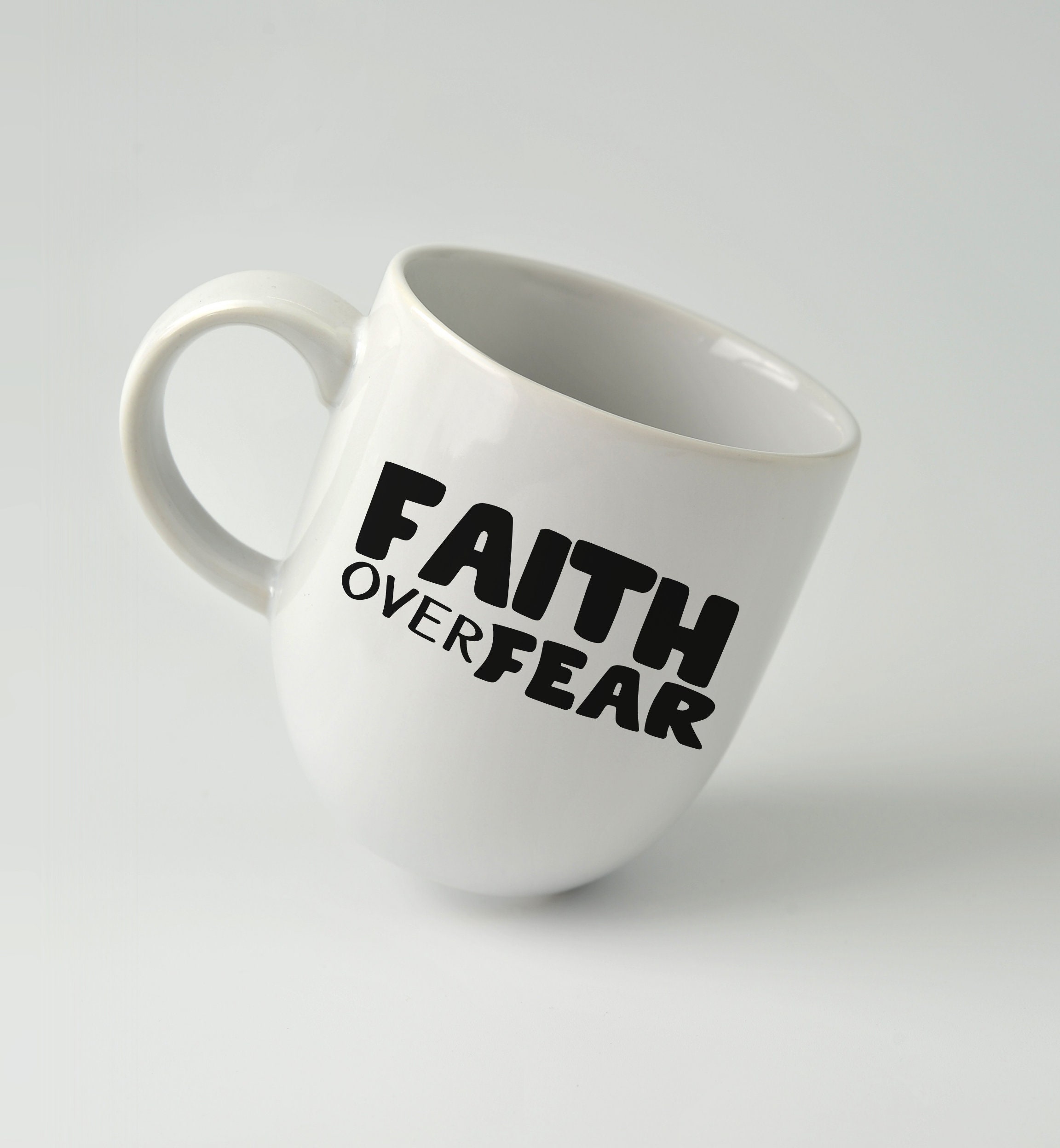 Faith Over Fear SVG File Cricut Projects - Etsy