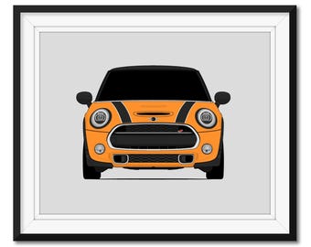 Mini Cooper S MC40 R53 2004 GEN 1 ポスタープリント ウォールアート