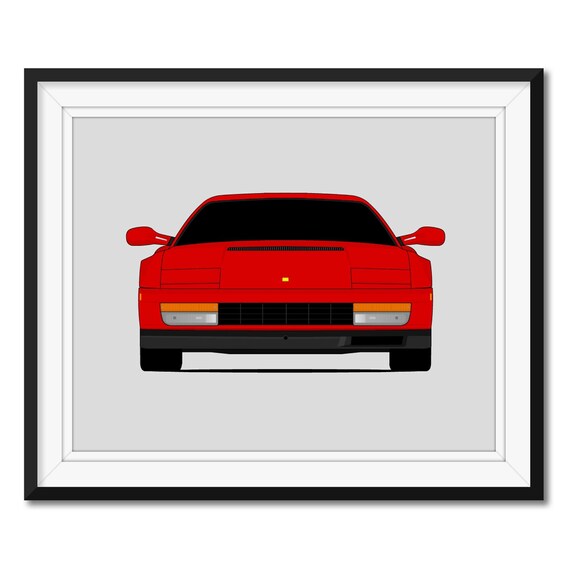 フェラーリ テスタロッサ (1984-1996) にインスパイアされたカー