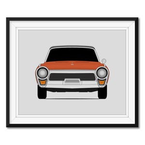Chrysler Turbine Car (1963-1964) Inspired Car Poster Print Wall Art Decor CX1 (Unframed)