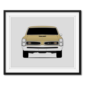 Goat Art Prints, 1965 Pontiac GTO, Sunflowers, Barn, Signed and ...