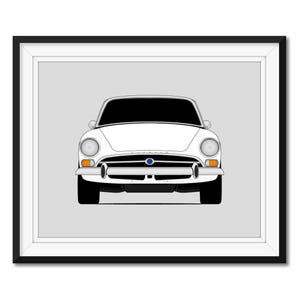 Sunbeam Tiger (1964–1967) Inspiriertes Poster Wandkunst Dekor CX1 (Ungerahmt)