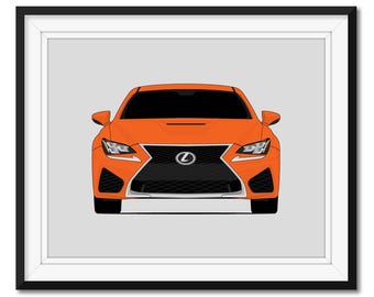 レクサス ポスター | レクサス RC F ポスター #9262.0 | JDM 壁飾り