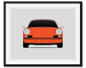 ポルシェ 911 カレラ 930 (1974-1978) (サイドプロファイル) カー
