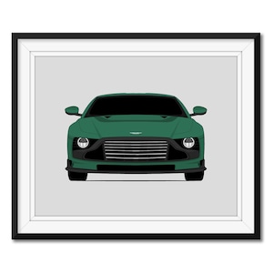 Op Aston Martin Valor (2024) geïnspireerde posterprint Wall Art Decor CX1