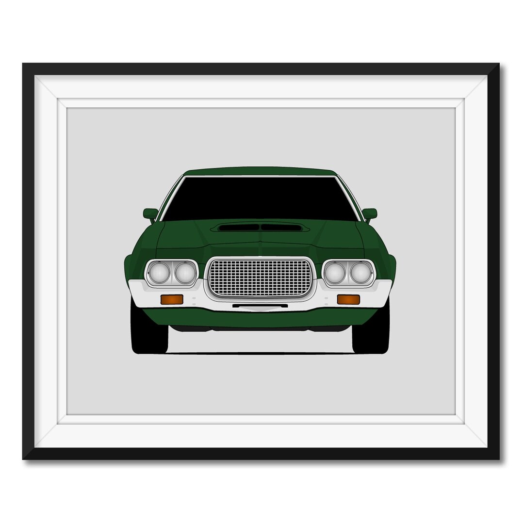 Ford Ranchero (1972) Inspired Poster Print Wall Art Decor CX1 - Etsy