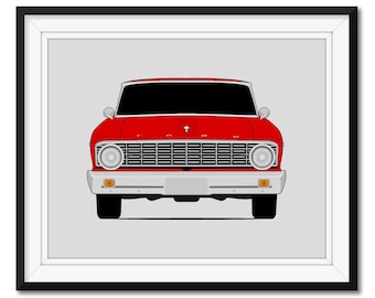 Poster ispirato alla Ford Falcon Sprint (1964-1965), stampa artistica da parete, CX1