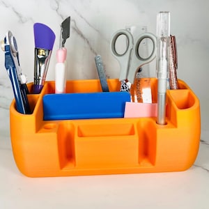 Tool Caddy-Daddy Caddy- Choose your Color-Organizer For Cutting Machine Cricut-Shiloutte- Made to Order Craft Organizer for Tools