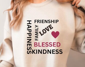 Blessed Motivational Sweatshirt Tshirt Remember Your Why Top Trending Items Top selling Unconditional Love I Am Enough Shirt Inspirational