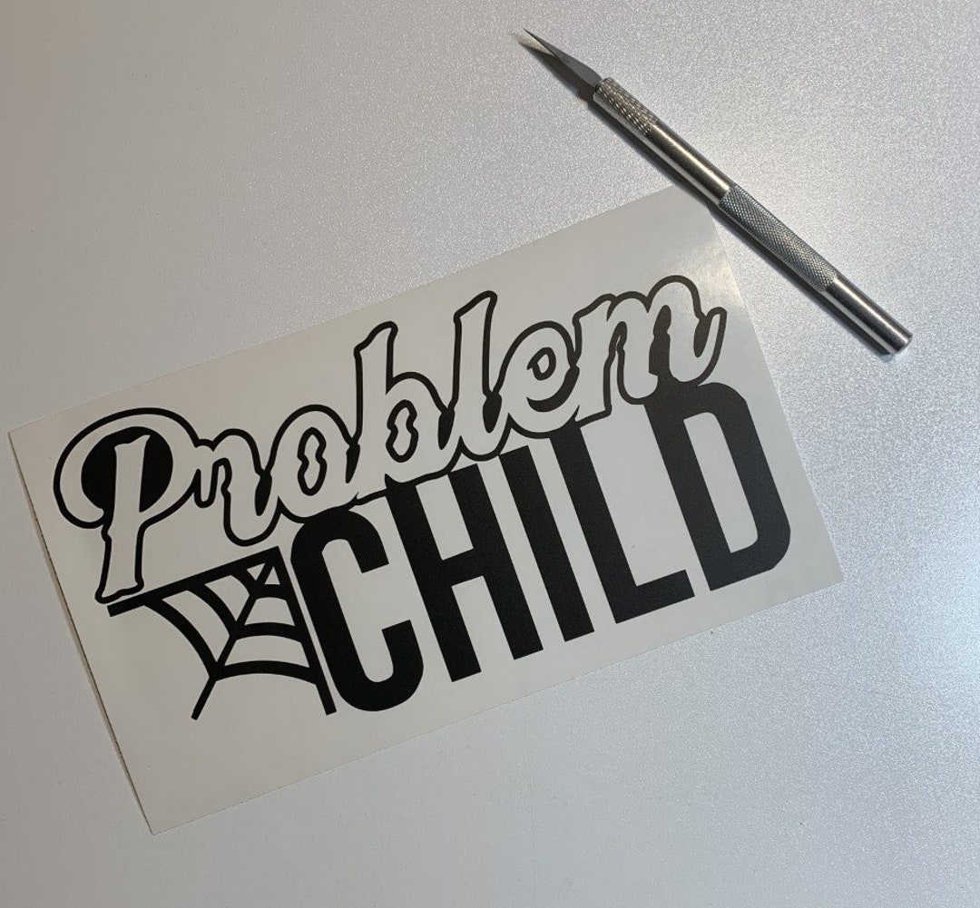 Problem Child Vinyl Decal - Etsy
