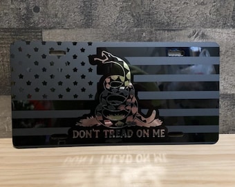 Don’t Tread On Me license plate