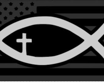 Jesus Fish License Plate