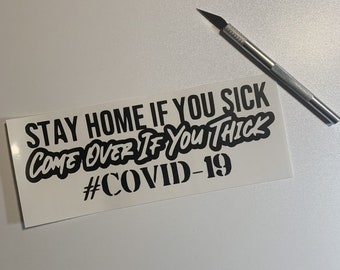 Covid-19 Vinyl Decal
