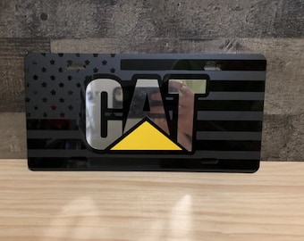 CAT© License Plate