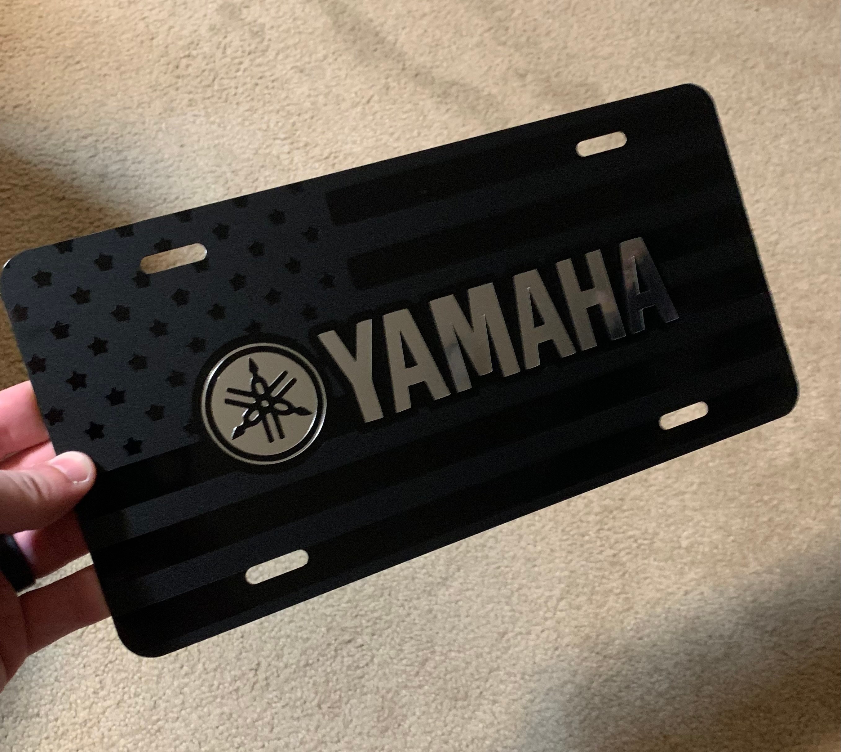 CLA レアーズ COMPETITION LICENSE YAMAHA Yamaha© License Plate - Etsy