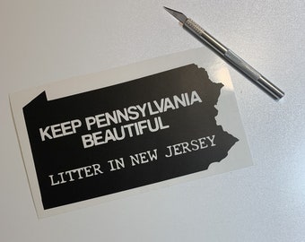 Keep PA Beautiful Vinyl Decal