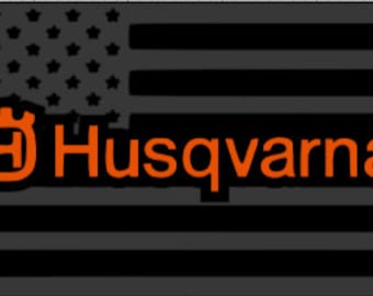 Husqvarna© License Plate
