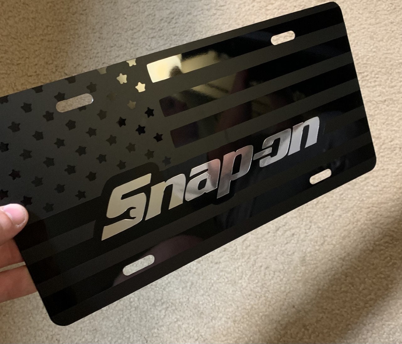 Snapon© License Plate Etsy