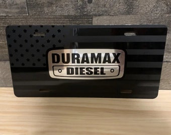 Duramax© Diesel license plate