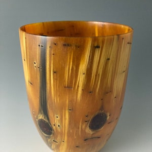 Vaso Spalted in pino Norfolk