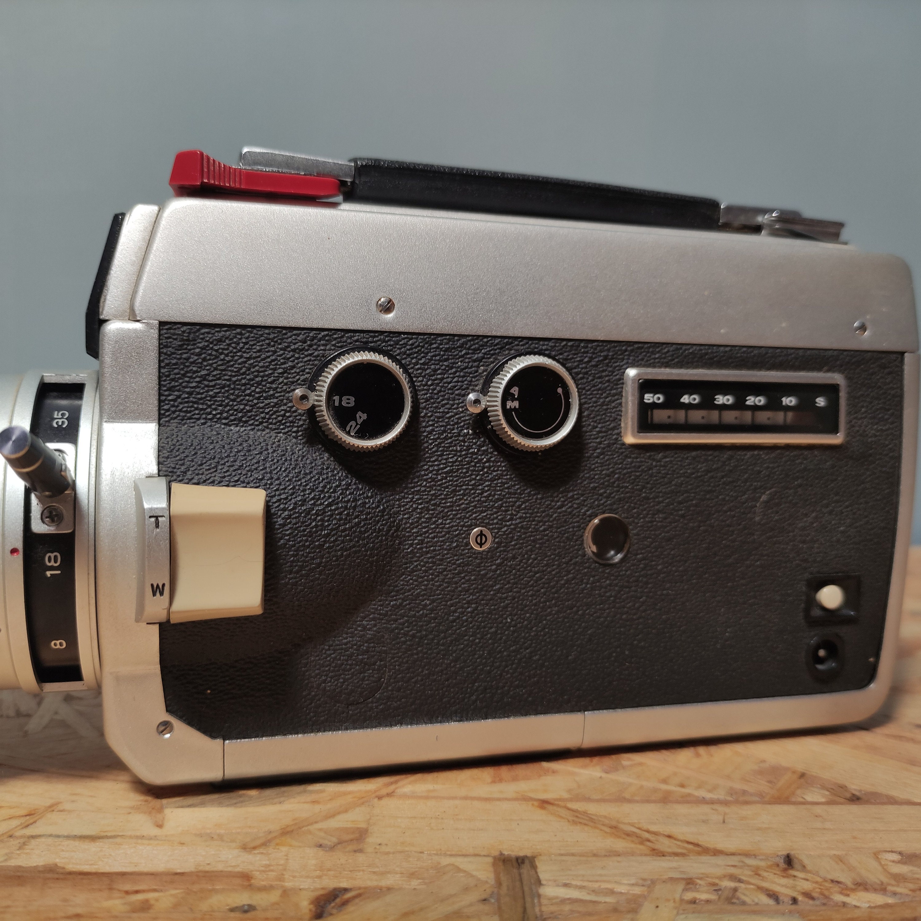 Running Elmo Super 106 Super 8 Camera With Leather Case - Etsy