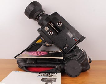 Film tested Canon 512-XL Super 8 camera
