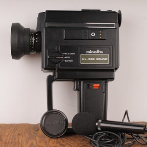 Film Tested Minolta XL-660 Super 8 Camera - Etsy India