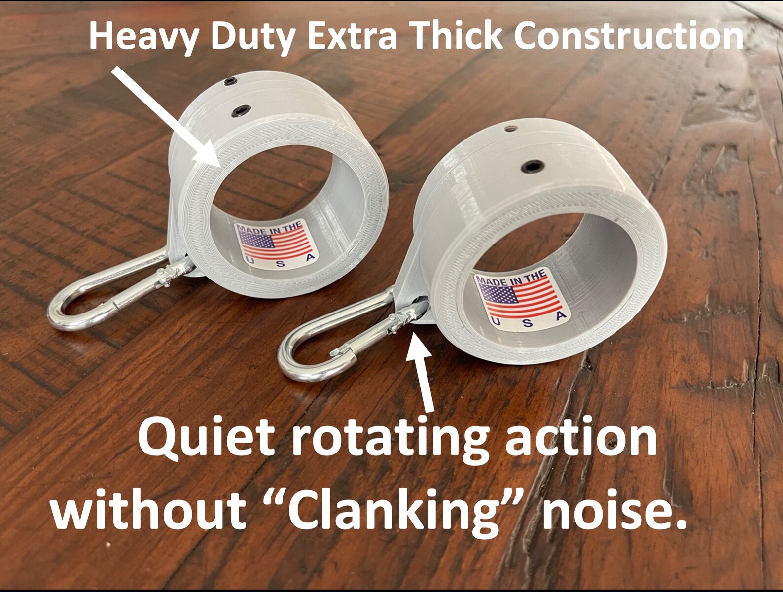 2 Inch Flagpole Rotating Swivel Rings Made in USA 3D Etsy