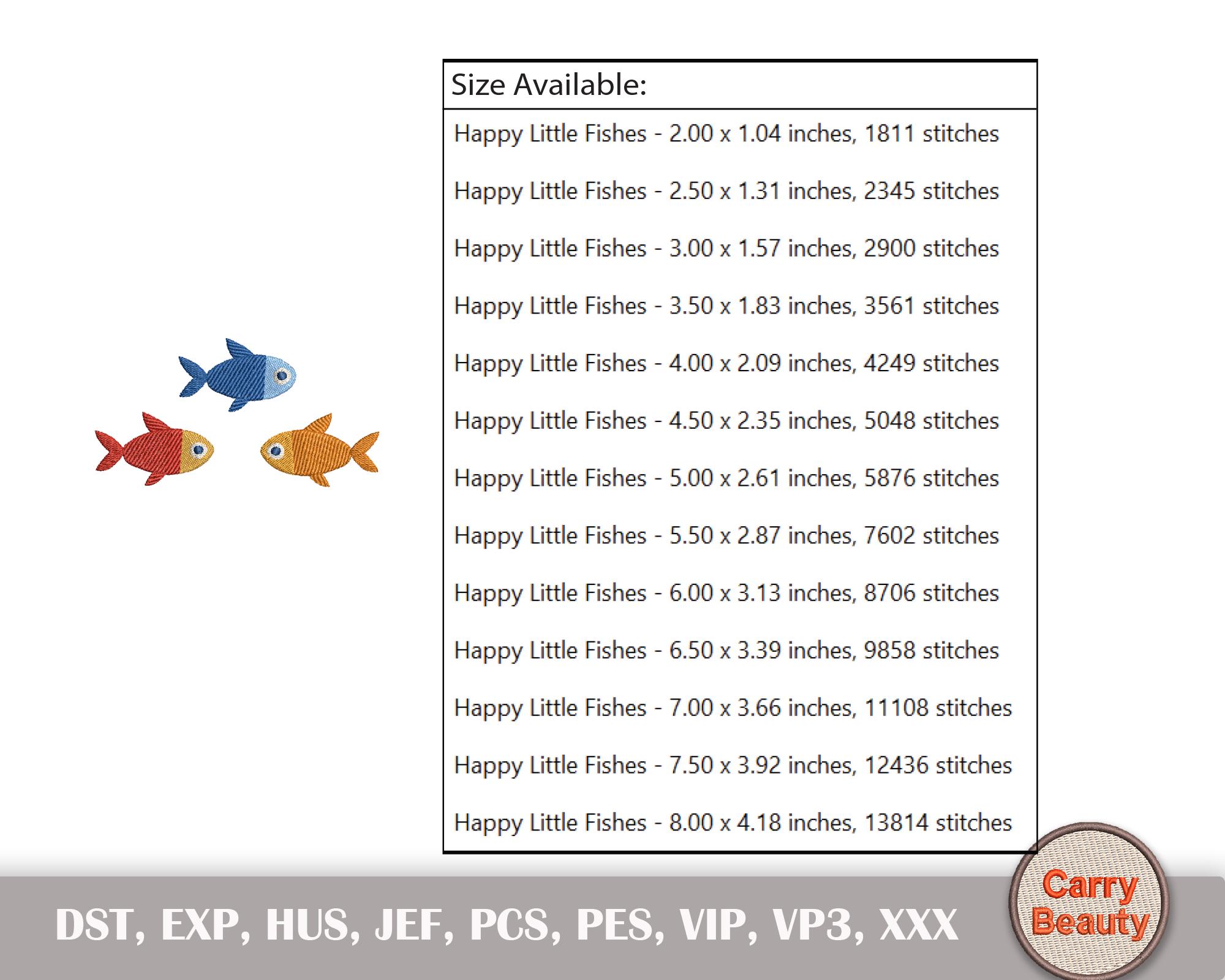 Fish Embroidery Design, Tropical Fish Embroidery, Fish Machine ...