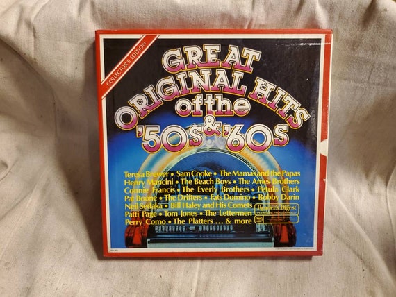 Vintage Readers Digest the Original Hits of the 50s & 60s 7 Vinyl