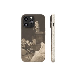 iPhone、Galaxy 用の生分解性携帯電話ケース、「ロス・カプリチョス」シリーズのフランシスコ・ゴヤ作「What a Gold Beak」、ギフト包装も可能