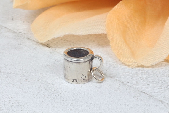 Baby Mug Cup Vintage Solid Sterling Silver Baby I… - image 3