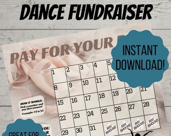 Ballet Fundraiser | Dance Fundraiser | Calendar Fundraiser