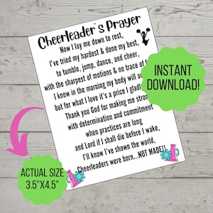 Modlitwa cheerleaderki | Modlitwa cheerleaderki | Tag cheerleaderki