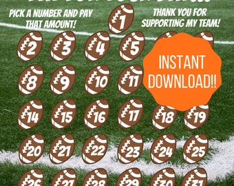 Football team facebook fundraiser