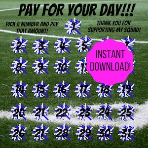 Cheerleading Fundraiser / Cheer Fundraiser / Calendar Fundraiser