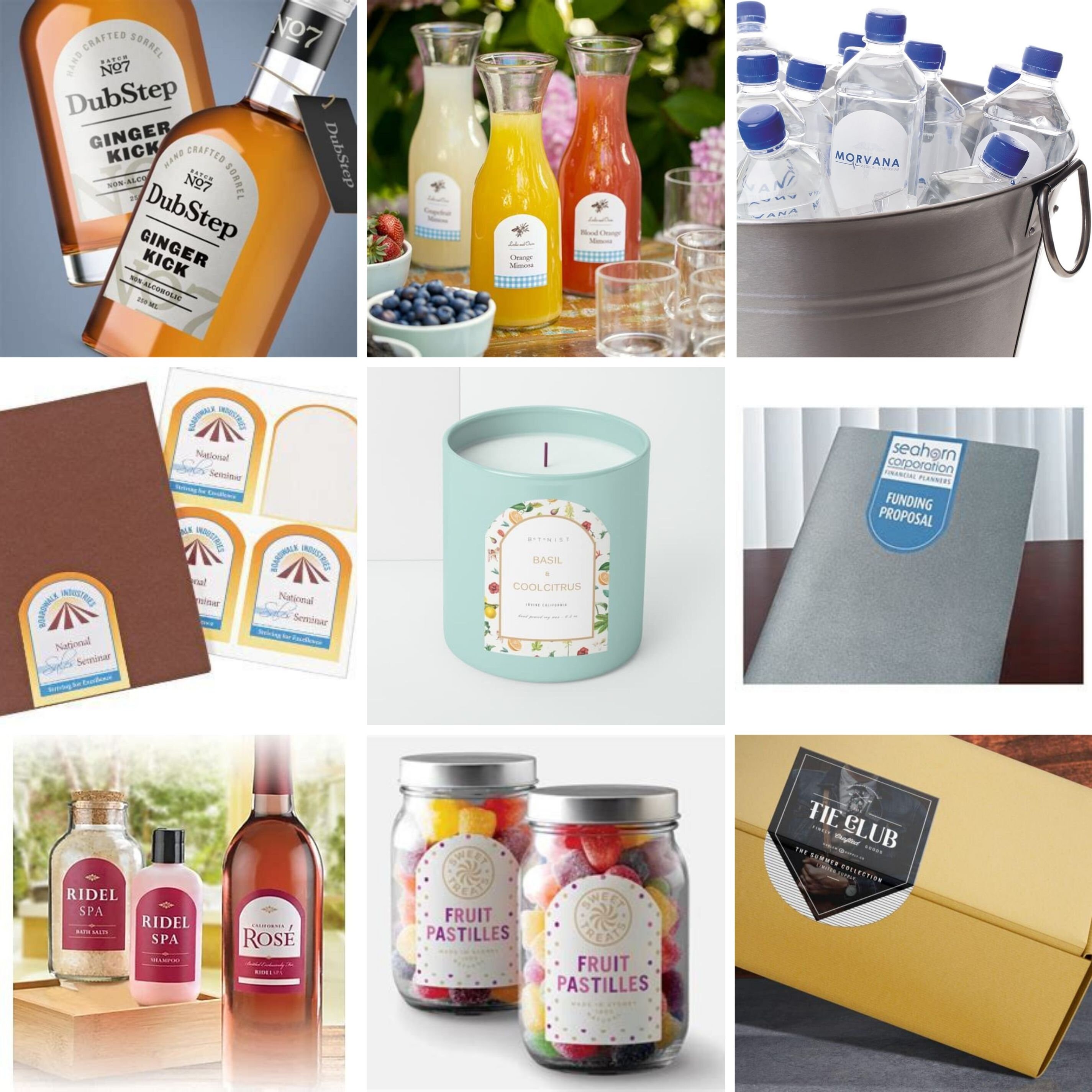 Canva Frame Sticker Template Avery Labels 22809 22826 Arch Printable