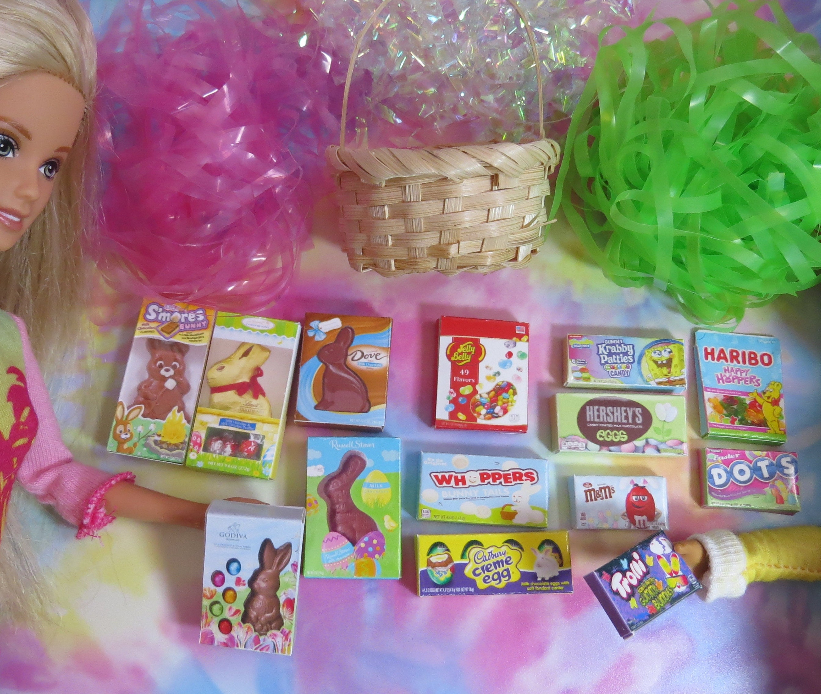 1/12 Scale Printable Easter Candy for 5 to 6 Dolls Etsy